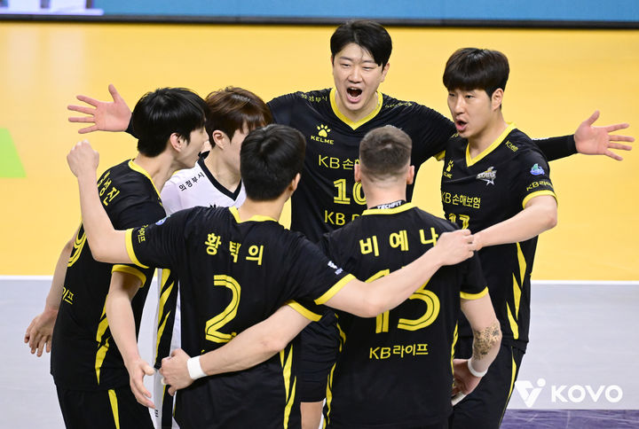 [서울=뉴시스] 여자 프로배구 KB손해보험. (사진=KOVO 제공). 2026.02.13. *재판매 및 DB 금지