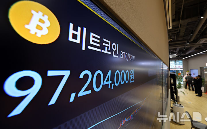 [서울=뉴시스] CNBC에 따르면 비트코인은 장중 한때 6만2964.64달러까지 밀렸다. 위험자산 회피 심리가 확산되면서 매도 압력이 커진 결과다. 2026.02.24.