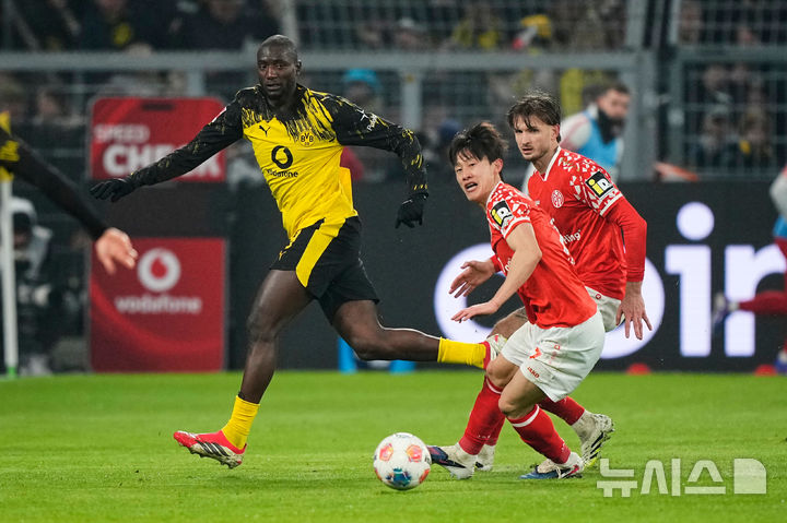 [도르트문트=AP/뉴시스] 독일 프로축구 분데스리가 마인츠의 이재성. 2026.02.13.