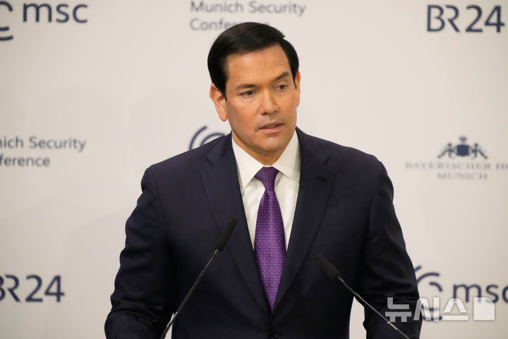 美 루비오 국무 “유럽과 미국의 운명 무관하지 않아”-뮌헨안보회의 연설