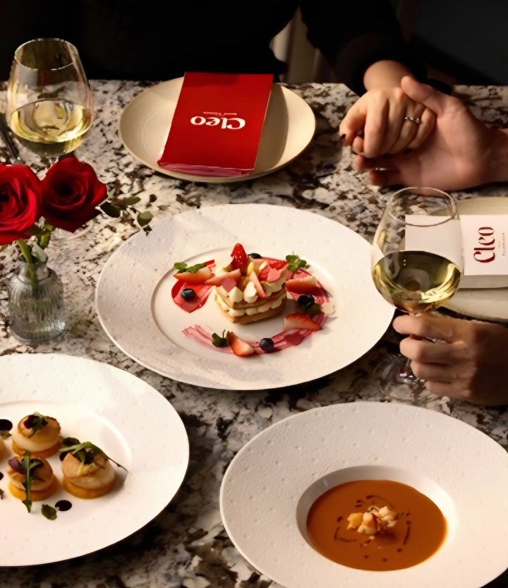 몬드리안 서울 ‘클레오’의 ‘스페셜 6코스 디너’. (사진=몬드리안 서울) *재판매 및 DB 금지