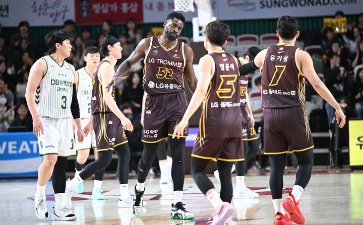 [서울=뉴시스] 프로농구 창원 LG의 마이클 에릭.(사진=KBL 제공) *재판매 및 DB 금지