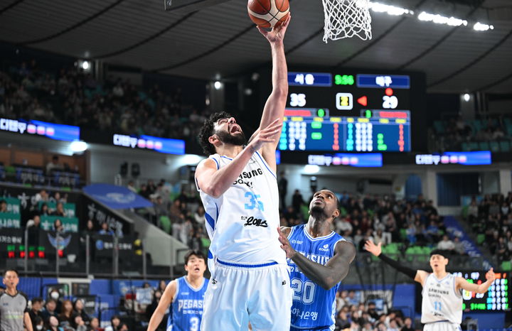 [서울=뉴시스] 프로농구 서울 삼성의 케렘 칸터. (사진=KBL 제공) 2026.02.15. photo@newsis.com *재판매 및 DB 금지