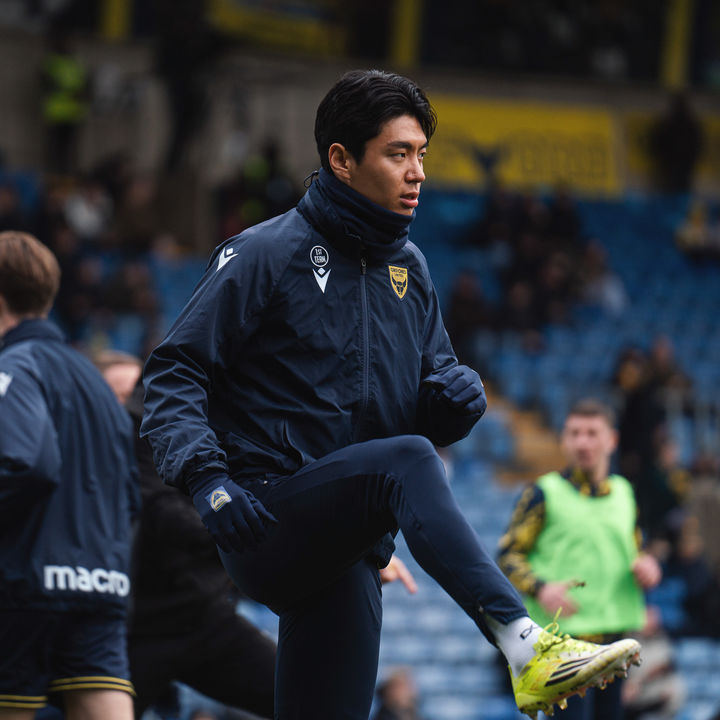 [서울=뉴시스] 잉글랜드 프로축구 챔피언십(2부 리그) 옥스퍼드 유나이티드의 전진우. (사진=옥스퍼드 유나이티드 SNS 캡처) 2026.02.16. photo@newsis.com *재판매 및 DB 금지