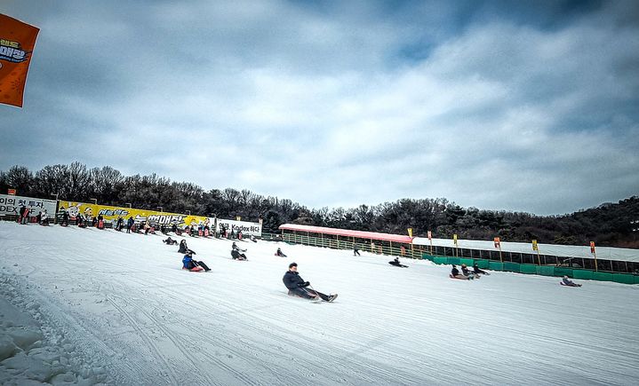 서울랜드 ‘눈썰매장’. (사진=서울랜드) *재판매 및 DB 금지