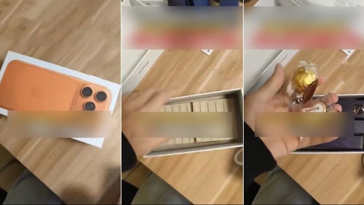 "아이폰 17 당첨" 환호했는데…상자 열자 '타일' 황당 반전
