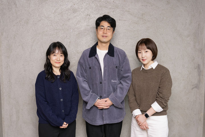 [서울=뉴시스] 왼쪽부터 '솔로지옥' 시즌5 박수지 PD, 김재원 PD, 김정현 PD. (사진=넷플릭스 제공) 2026.02.16. photo@newsis.com *재판매 및 DB 금지
