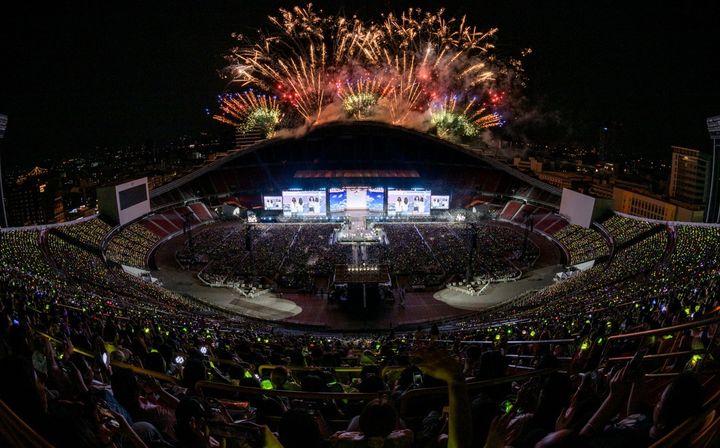 [서울=뉴시스] SMTOWN LIVE 2025-26 방콕 공연 전경. (사진 = SM엔터테인먼트 제공) 2026.02.17. photo@newsis.com *재판매 및 DB 금지