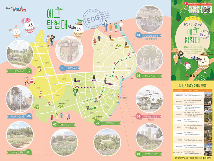 양천구, 환경 우수시설 방문하는 'EGG 탐험대' 운영