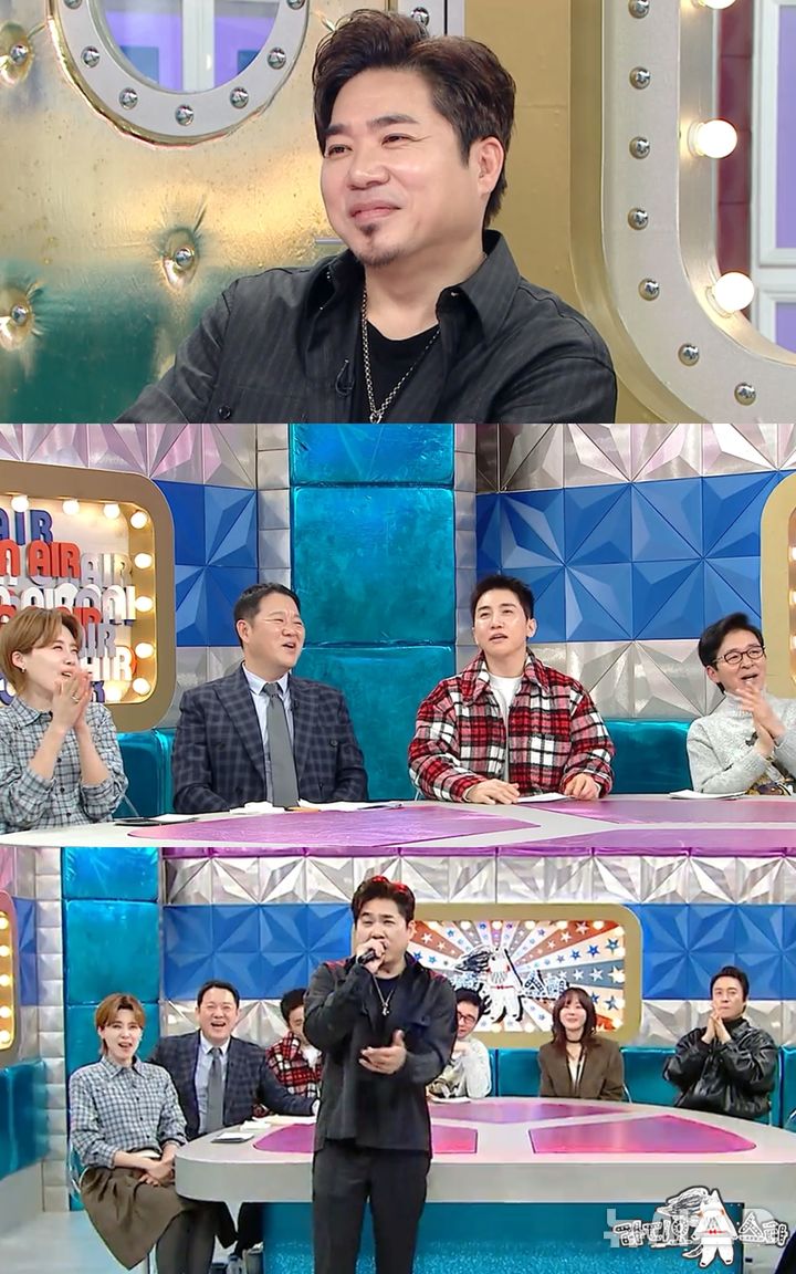 [서울=뉴시스] 가수 김조한이 지난해 전 세계적으로 화제를 모은 넷플릭스 애니메이션 '케이팝 데몬 헌터스'의 엔딩 크레딧에 이름을 올린 사연을 공개한다. (사진 = MBC '라디오스타' 캡처) 2026.02.18. photo@newsis.com *재판매 및 DB 금지