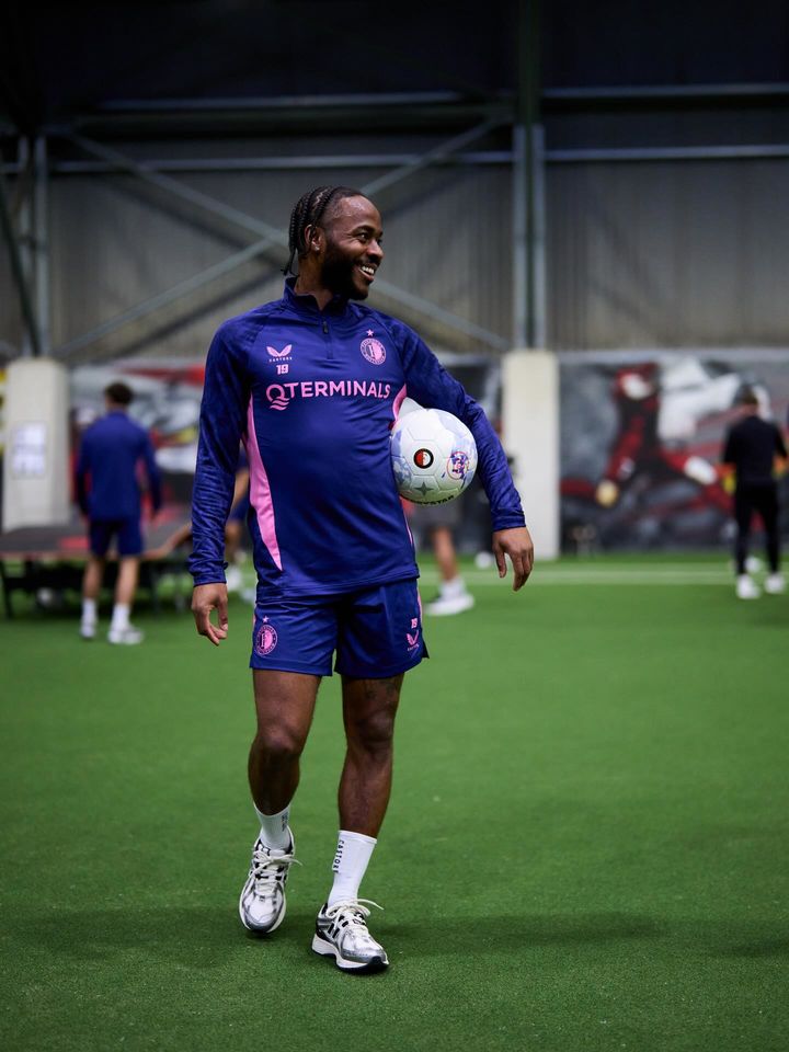 [서울=뉴시스] 네덜란드 프로축구 에레디비시 페예노르트의 라힘 스털링. (사진=페예노르트 SNS 캡처) 2026.02.18. photo@newsis.com *재판매 및 DB 금지