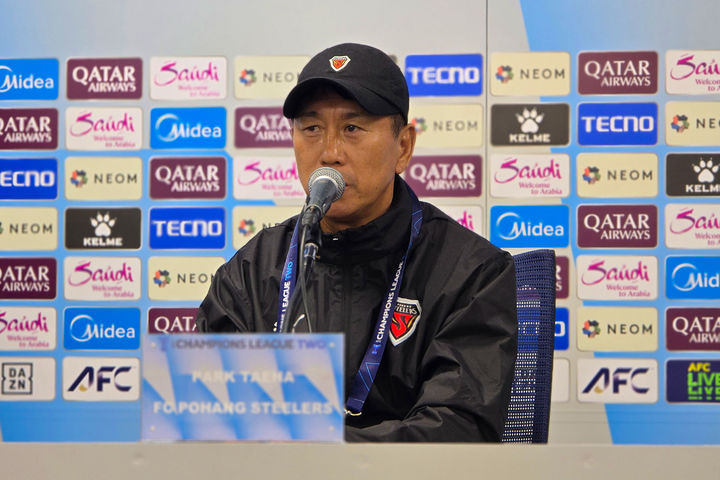 [서울=뉴시스] 프로축구 K리그1 포항 스틸러스의 박태하 감독. (사진=포항 스틸러스 제공) *재판매 및 DB 금지