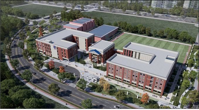 [부산=뉴시스] 영국 로얄러셀스쿨 부산캠퍼스 조감도. (사진=부산시 제공) 2026.02.19. photo@newsis.com   *재판매 및 DB 금지