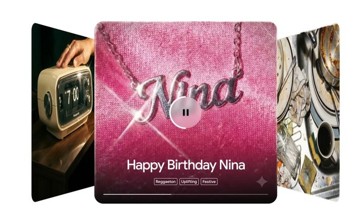 [서울=뉴시스] 구글은 구글 딥마인드의 최신 음악 생성 모델 '리리아 3' 기반 음악 생성 기능을 제미나이에 추가했다고 18일(현지 시간) 밝혔다. 2026.02.19. (사진=구글 블로그) *재판매 및 DB 금지