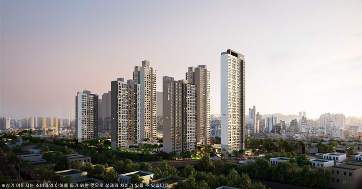 [서울=뉴시스] 쌍용 더 플래티넘 온수역 투시도. (사진=쌍용건설 제공) 2026.02.19. photo@newsis.com *재판매 및 DB 금지