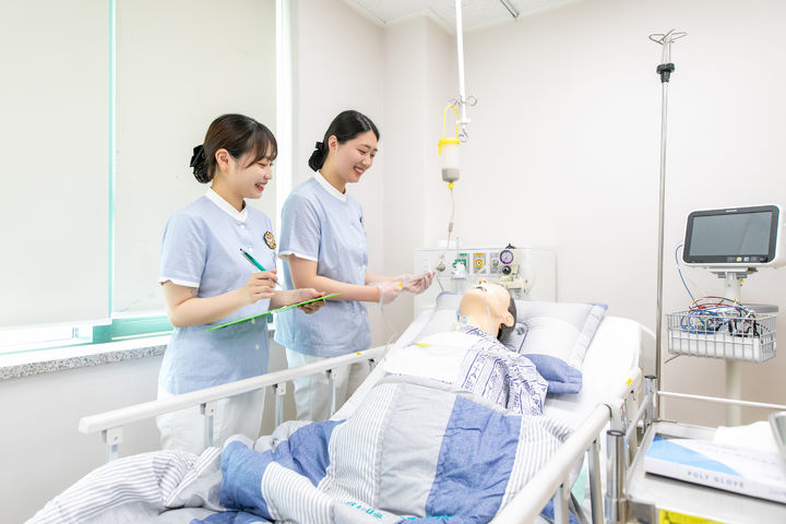 [울산=뉴시스] 울산과학대 간호학부 모습 (사진=울산과학대 제공) photo@newsis.com *재판매 및 DB 금지