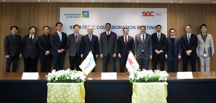 SGC E&amp;C, 아람코와 손잡고 사우디 대형 프로젝트 확대 모색