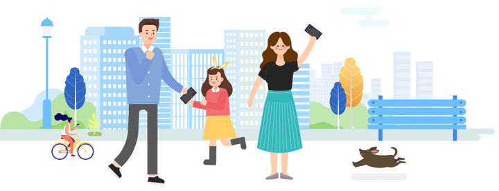 [서울=뉴시스] KT는 '가족폰 이어쓰기' 프로그램을 운영 중이다. SK텔레콤과 달리 연령 제한이 없다는 점이 특징이다. '가족 간 결합'이 돼 있다면 배우자나 부모님에게도 단말을 넘길 수 있다. 최근 3년 이내 30일 이상 사용한 단말을 승계할 수 있다. (사진=KT 제공) *재판매 및 DB 금지