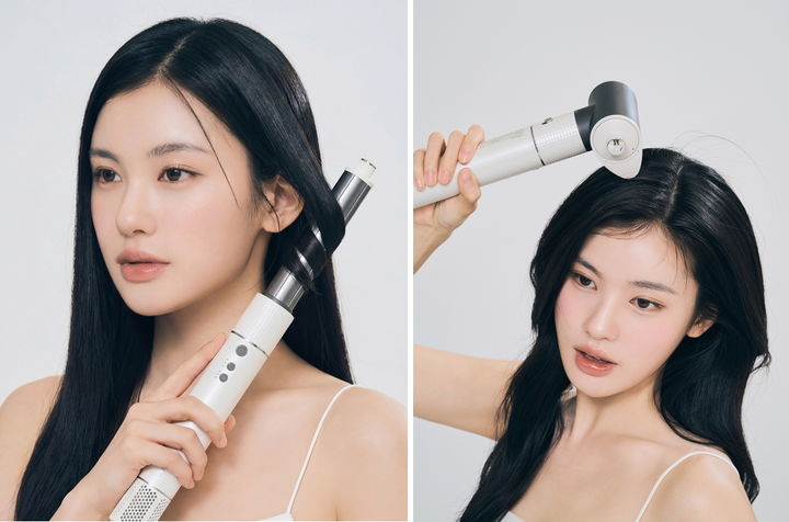 [서울=뉴시스]올인원 헤어 솔루션 리네이처 제트스타일러 글램 드라이기.(사진=쿠쿠 제공) 2026.02.19. photo@newsis.com *재판매 및 DB 금지