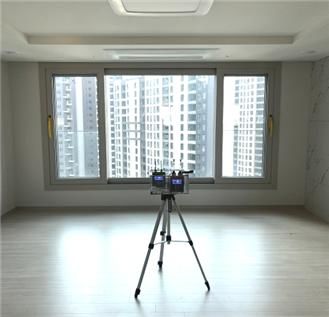 [서울=뉴시스] 신축공동주택 실내공기질 오염도 검사 사진. 2026.02.20. (사진=서울시보건환경연구원 제공) *재판매 및 DB 금지