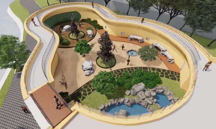 서울대공원 일본원숭이 동산, 서식지 닮은 보금자리로