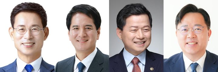 익산시장 예비후보 왼쪽부터 최정호, 조용식, 심보균, 최병관 (사진=뉴시스DB) *재판매 및 DB 금지