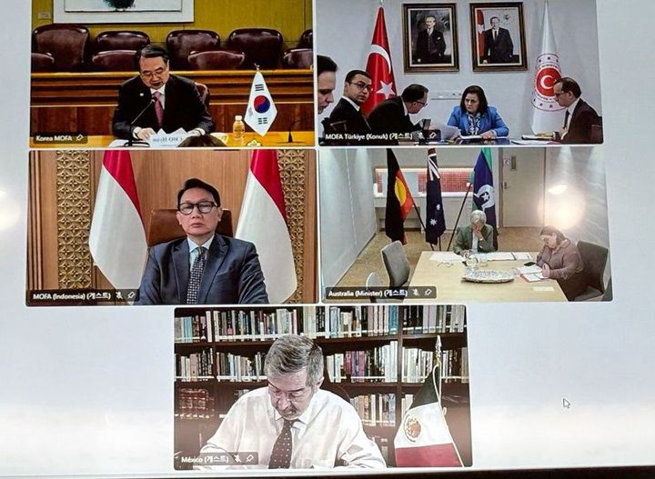 조현, 믹타 외교장관회의 주재… "중견국간 협력 분야 확대해야"