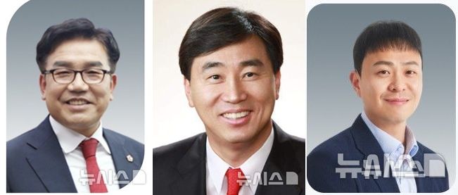 [안양=뉴시스]6.3 지방선거 안양시장 국민의힘 후보군. 사진 왼쪽부터 김철현, 김대영, 유영일.(사진=뉴시스DB)photo@newsis.com