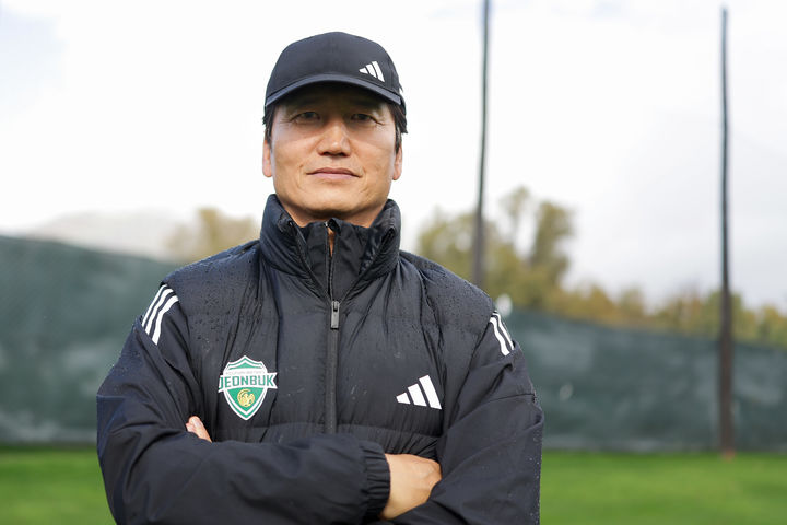 [서울=뉴시스] 프로축구 K리그1 전북 현대의 정정용 감독. (사진=한국프로축구연맹 제공) *재판매 및 DB 금지