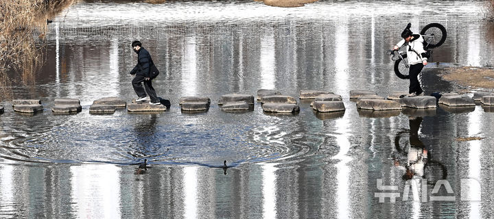경기남부 낮 최고 19도 '포근'…미세먼지는 '나쁨'
