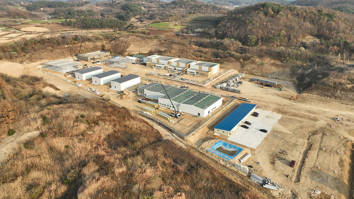 [예천=뉴시스] 경북 예천군 지보면 매창리 디지털혁신농업타운 전경 (사진=예천군 제공) 2026.02.20. photo@newsis.com *재판매 및 DB 금지