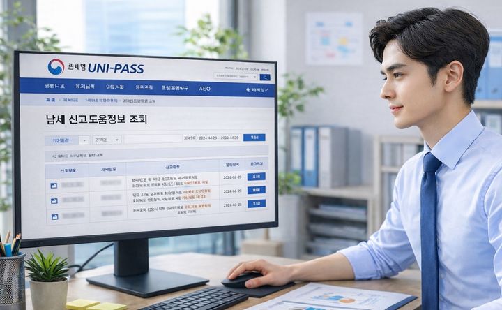 [대전=뉴시스] 관세청이 20일부터 '2026년 상반기 납세신고도움정보' 제공서비스를 시작한다.(사진=관세청 제공) *재판매 및 DB 금지