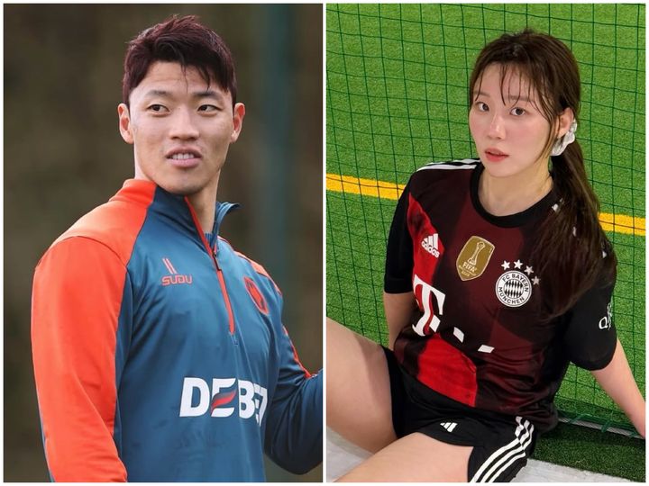 [뉴시스] 축구 국가대표 황희찬(왼쪽)과 그의 친누나이자 소속사 대표인 황희정(오른쪽). (사진=인스타그램 캡처) *재판매 및 DB 금지