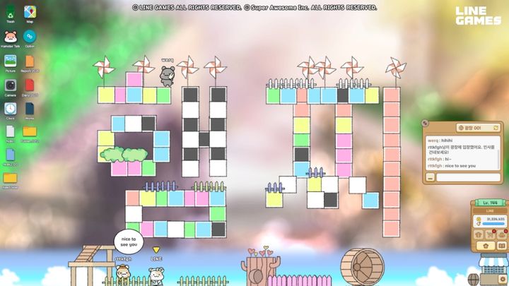 라인게임즈, PC 게임 '햄스터 톡' 상반기 발매 예고