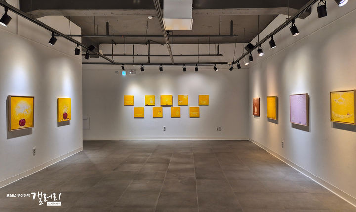 [부산=뉴시스] 부산 신창동 BNK부산은행갤러리에서 이명주 개인전 '이루어지다 Come true'가 열리고 있다. (사진=BNK부산은행 제공) 2026.02.20. photo@newsis.com *재판매 및 DB 금지