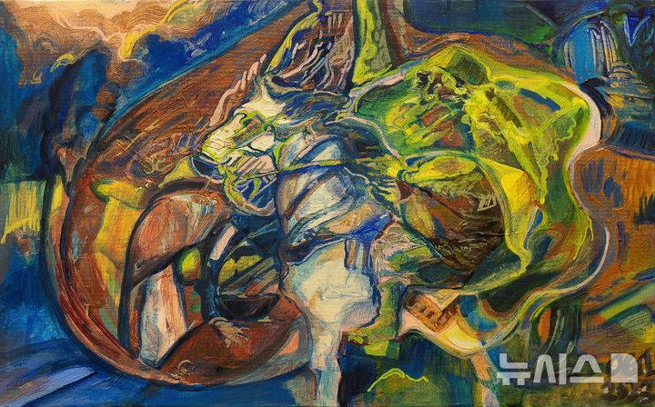 [제주=뉴시스] 오지원 청년작가의 '여정'. (사진=제주도 제공) 2026.02.22. photo@newsis.com 