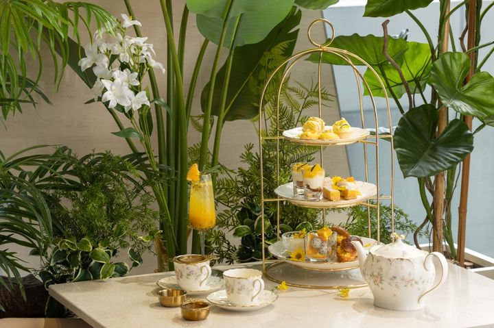 [서울=뉴시스]코트야드 메리어트 서울 타임스퀘어가 봄 시즌 한정 'Spring & Citrus 애프터눈 티'를 선보인다.(사진=코트야드 메리어트 서울 타임스퀘어 호텔 ) *재판매 및 DB 금지