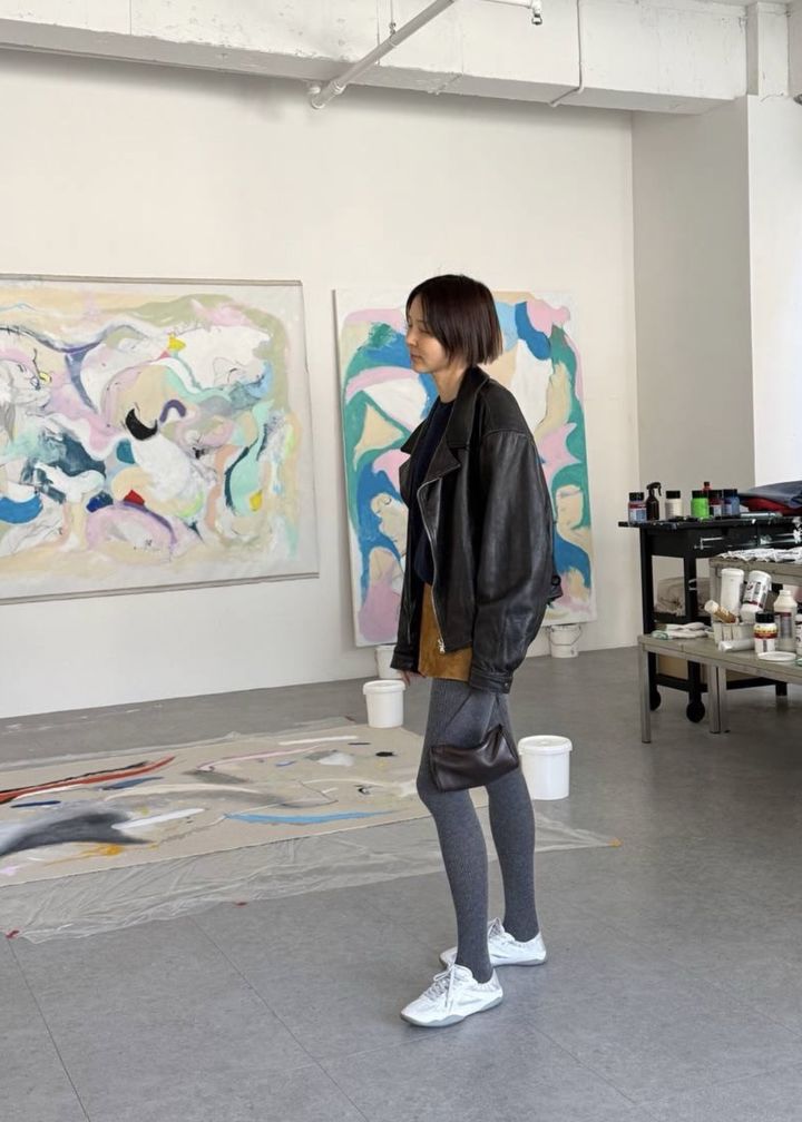 '마이큐♥' 재혼 김나영, 길거리서 찰칵 "너무 설레"