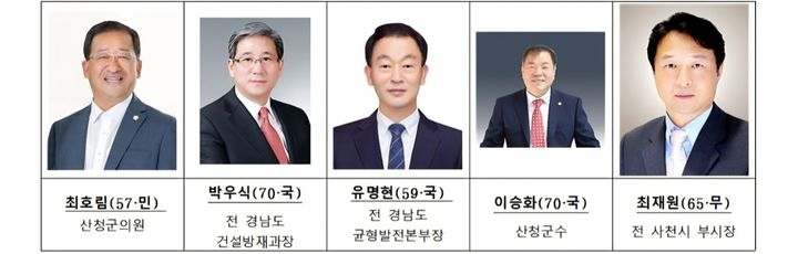 [산청=뉴시스] 6·3 지방선거 경남 산청군수 선거 출마예정자. (사진=출마예정자 제공) 2026.02.21. photo@newsis.com&nbsp; *재판매 및 DB 금지