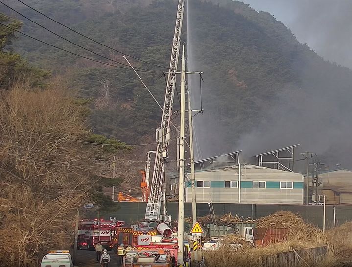 대구 폐기물재활용시설 화재, 48분만에 진화…사상 없어