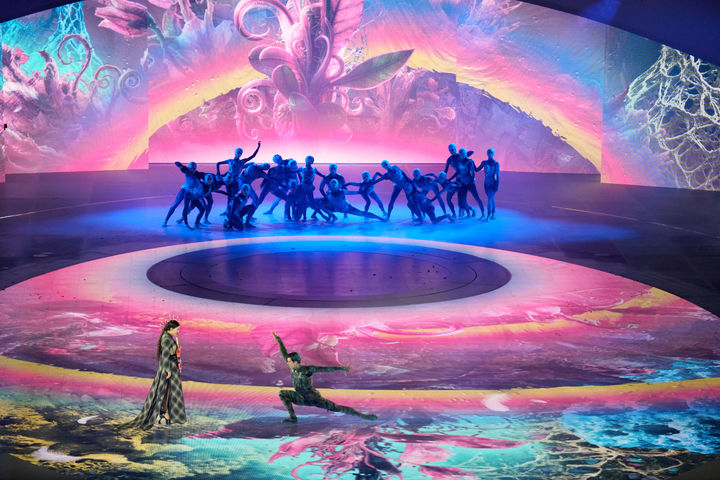 [베로나=AP/뉴시스]밀라노-코르티나담페초 동계올림픽 폐회식. 2026.02.22.