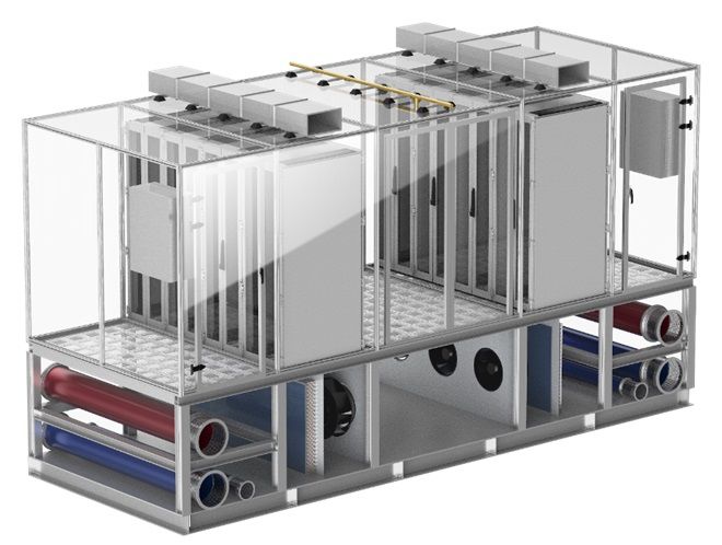 신성이엔지 AIO(All In One) 모듈 구조도. (사진=신성이엔지) *재판매 및 DB 금지