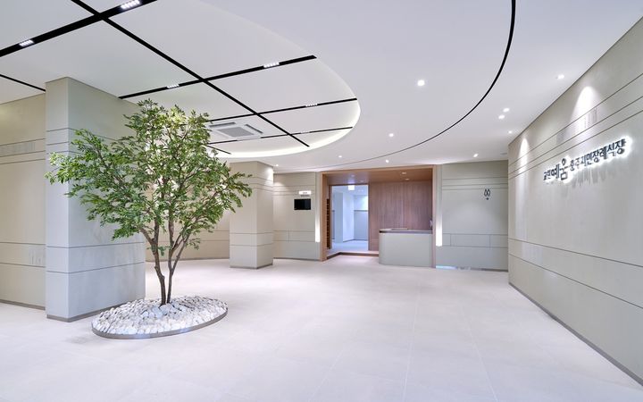 [서울=뉴시스]교원예움 충주시민장례식장 로비.(사진=교원라이프 제공) 2026.02.23. photo@newsis.com *재판매 및 DB 금지
