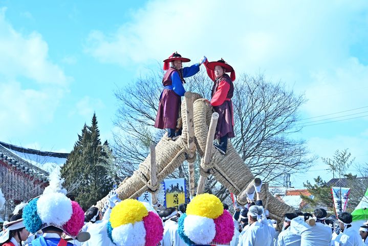 [광주=뉴시스] 광주 남구 고싸움놀이. 2026.02.23. (사진=남구 제공) photo@newsis.com *재판매 및 DB 금지