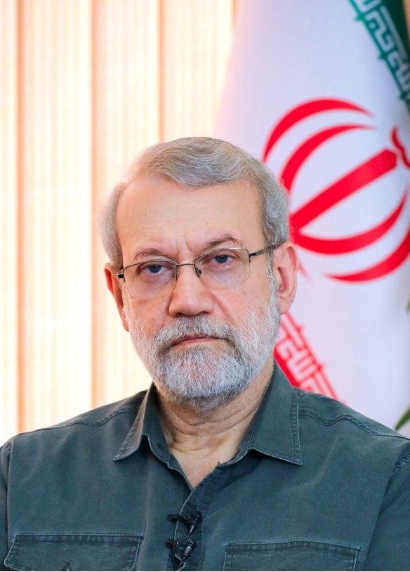 [서울=뉴시스] 이란 최고 지도자 아야톨라 알리 하메네이가 자신이 피살될 경우 국정운영 책임자로 지목한 것으로 보도된 알리 라리자니 최고국가안보회의 의장.(출처: 위키피디아) 2026.02.24. *재판매 및 DB 금지