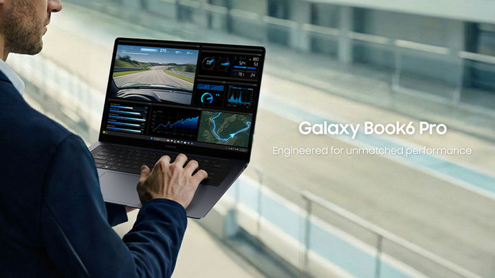 삼성전자는 갤럭시 북6가 최근 주요 글로벌 매체들로부터 호평을 잇따라 받고 있다고 24일 밝혔다. *재판매 및 DB 금지