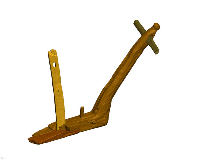 [서울=뉴시스] 가상복원한 삼국시대 쟁기 (사진=국가유산청 제공) 2026.02.24. photo@newsis.com *재판매 및 DB 금지