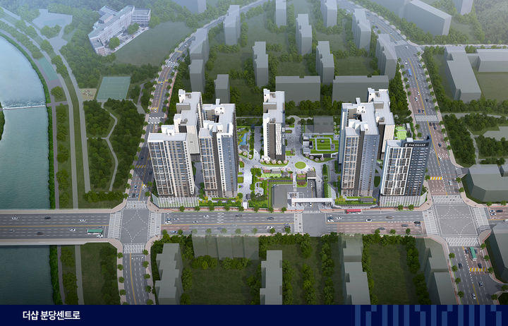 [서울=뉴시스] 더샵 분당센트로 조감도. (출처=더샵) 2026.02.24. photo@newsis.com *재판매 및 DB 금지