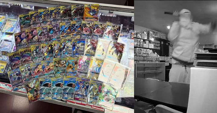 "옆 사무실 벽 뚫고 털었다"…美 매장서 2억원대 포켓몬 카드 도난