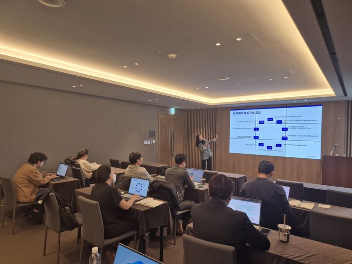 [대전=뉴시스]국립한밭대 '피치파이프 투자교육' 모습. (사진=국립한밭대 제공) 2026.02.24. photo@newsis.com *재판매 및 DB 금지